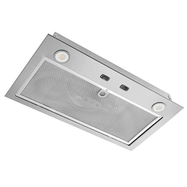 Broan NuTone Custom Power Pack Range Hood Insert with 2-Speed Exhaust Fan and Light PM300SS